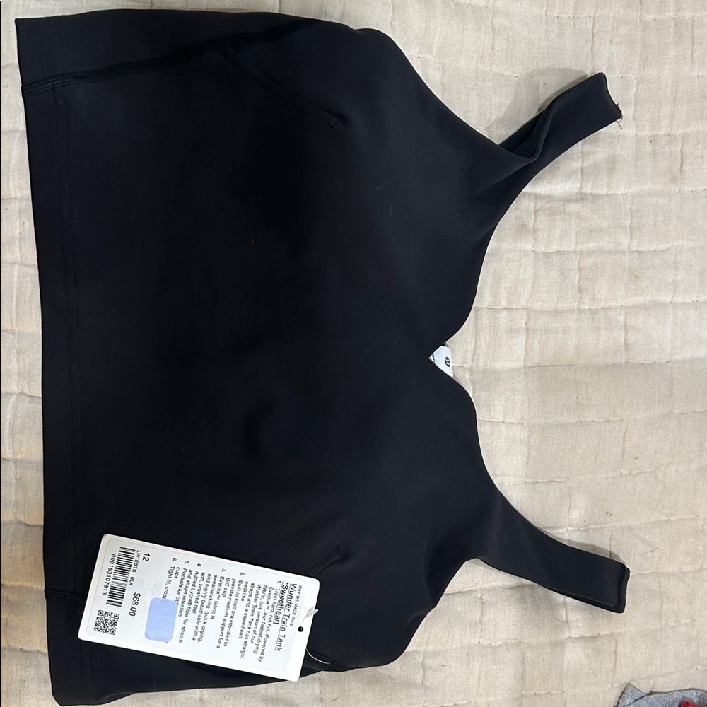 lululemon athletica Midnight Black Crop Top